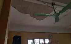 Giáo viên và học sinh hoang mang dưới mái trường chờ sập