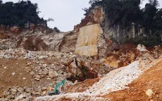 Thanh Hóa: Người dân bức xúc với mỏ đá khai thác trái phép