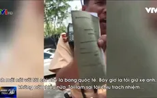 Clip CSGT phủ nhận bằng lái xe có chữ nước ngoài