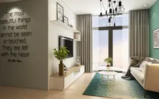 Khác biệt độc đáo trong căn hộ trang trí bằng chữ