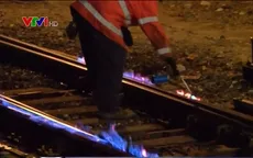 Mỹ: Làm nóng đường sắt ở New York để chống đỡ bão tuyết