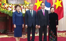 Chủ tịch nước hội đàm với Tổng thống Hàn Quốc Moon Jae-in