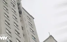 Cháy chung cư CT5A đô thị Văn Khê (Hà Đông) do chập điện