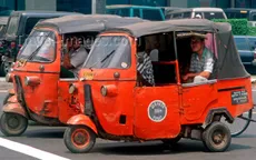 Cạnh tranh khốc liệt giữa xe tuk tuk và xe công nghệ tại Indonesia