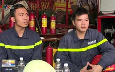 Gặp gỡ những người hùng cứu người trong vụ cháy chung cư Carina
