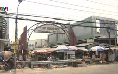 Tiểu thương Rạch Sỏi (Kiên Giang) bức xúc vì mất đường vào chợ