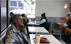 Người vô gia cư bị đuổi khỏi cửa hàng McDonald’s