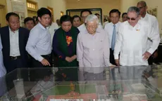 Lý tưởng độc lập, tự do của Martí và Fidel mãi mãi trường tồn