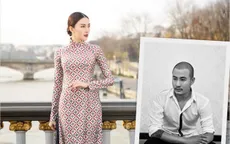 NTK Bảo Bảo tự tin áo dài họa tiết gạch bông sẽ gây sốt tại Tuần lễ thời trang quốc tế Việt Nam Xuân - Hè 2018