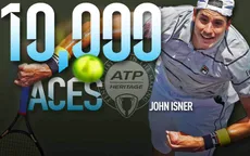 John Isner lập cột mốc 10.000 cú ace