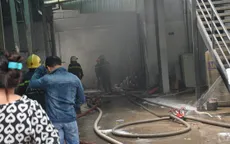 Cháy lớn công ty may mặc ở TP.HCM
