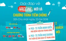 Giao lưu trực tuyến giải đáp về vắc xin mới và chương trình tiêm chủng