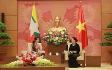 Chủ tịch Quốc hội tiếp Cố vấn Nhà nước Myanmar