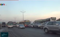 TP.HCM: 4 ô tô đâm va liên hoàn trên đường dẫn cao tốc TP.HCM - Trung Lương
