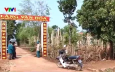 Chỉ thêm 2 thanh tre vào cổng làng, 5 vụ trộm bị tóm gọn