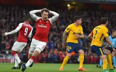 Bán kết Europa League: Arsenal 1-1 Atletico Madrid
