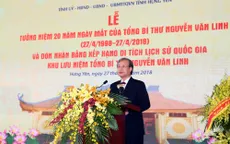 Tưởng niệm 20 năm ngày mất Tổng Bí thư Nguyễn Văn Linh