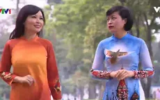 Áo dài họa tiết dân gian Nga