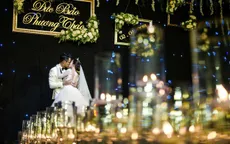 MC Đức Bảo "Chúng tôi là chiến sĩ" đắm đuối hôn cô dâu trong lễ cưới