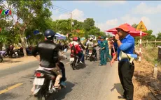 Trạm dừng nghỉ phục vụ người dân dịp nghỉ lễ