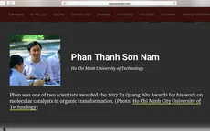 Asian Scientist vinh danh hai tiến sĩ Việt Nam