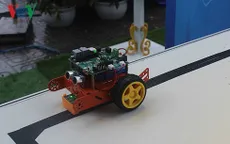 Học sinh THCS ở Hà Nội tự chế tạo robot, flycam