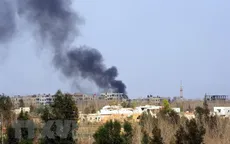 Sân bay quân sự ở miền Trung Syria bị không kích bằng tên lửa