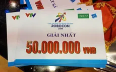 Giải thưởng dành cho các đội tuyển tại VCK Robocon Việt Nam 2018 gồm những gì?