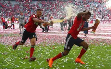 Ảnh: Bayern Munich ăn mừng chức vô địch Bundesliga 2017/18