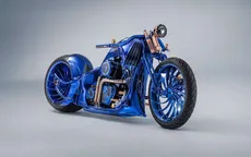Ngắm chiếc Harley Davidson mạ vàng và kim cương đắt giá nhất thế giới