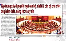 Hội nghị Trung ương 7: Ngăn chặn nạn chạy chức, chạy quyền