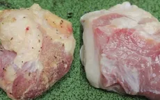 Cách nhận biết thịt lợn bị bơm nước