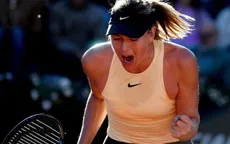 Sharapova khởi đầu nhọc nhằn tại Rome mở rộng 2018