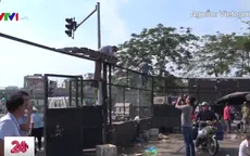 Hà Nội cưỡng chế, phá dỡ các công trình vi phạm tại mương Nghĩa Đô
