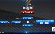 Robocon Việt Nam 2018: Xem lại những trận đấu bảng 1 và 2 vòng loại II phía Bắc