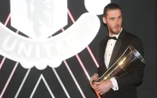 De Gea nhận danh hiệu Cầu thủ xuất sắc nhất năm của Manchester United