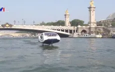 Thử nghiệm taxi bay trên sông Seine (Pháp)