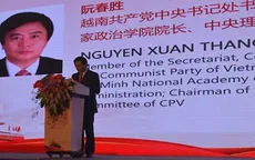 Chủ tịch Hội đồng Lý luận Trung ương thăm và làm việc tại Quảng Đông, Trung Quốc