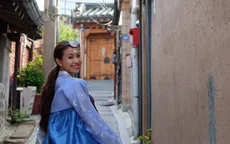 Vân Hugo mặc hanbok khoe vẻ đẹp xinh tươi
