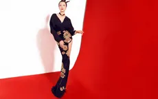 Khó rời mắt trước vẻ quyến rũ của MC Thanh Mai khi diện váy xẻ sâu