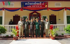 Quân đội Campuchia khánh thành tòa nhà làm việc do Việt Nam tài trợ