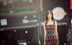 Á hậu Thanh Tú khoe vẻ đẹp mong manh tại Hàn Quốc