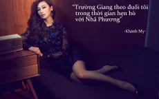 Phát ngôn về tình ái "đậm chất" Khánh My khiến dư luận dậy sóng