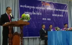 Hội người Việt tỉnh Khammuan, Lào tổ chức Đại hội Đại biểu lần thứ 9