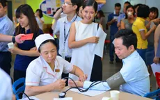 "Chia sẻ yêu thương" hưởng ứng chiến dịch hiến máu tình nguyện