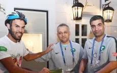 Cổ động viên Saudi Arabia đạp xe tới Nga xem World Cup 2018