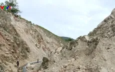 Sạt lở nghiêm trọng gây ách tắc giao thông tại Lai Châu