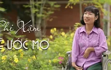 Việc tử tế: Người phụ nữ vẽ ước mơ bằng chân