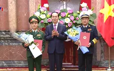 Chủ tịch nước trao Quyết định thăng quân hàm Thượng tướng, Phó Đô đốc Hải quân