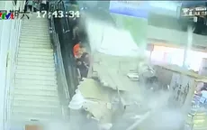Sập trần nhà trung tâm du lịch ở Trung Quốc, ít nhất 9 du khách bị thương
